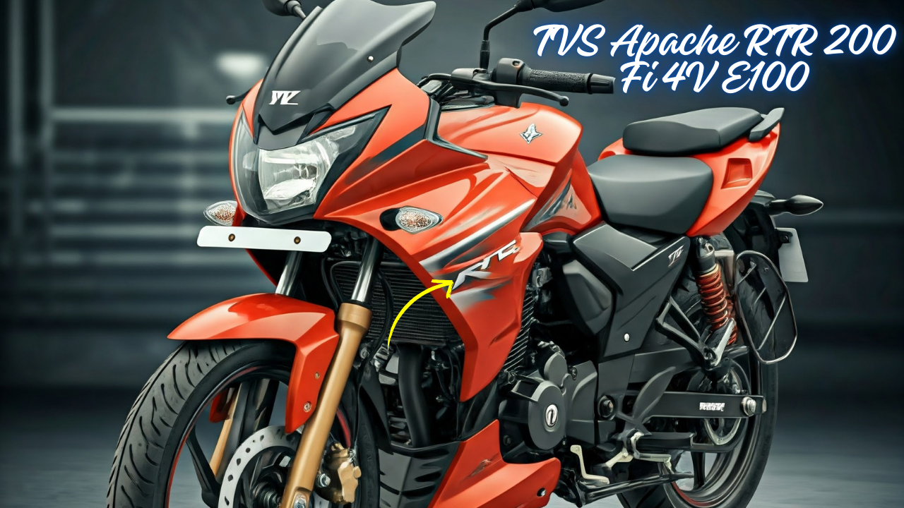 TVS Apache RTR 200 Fi 4V E100