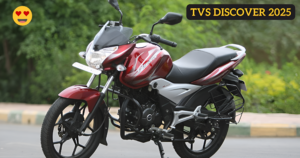 TVS Discover 2025 का नया वर्ज़न, 83kmpl माइलेज और धाकड़ इंजन के साथ Platina के लिए है एक बड़ी चुनौती।