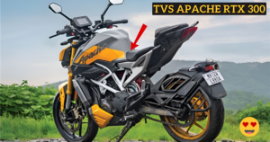 TVS Apache RTX 300: जबरदस्त परफॉर्मेंस और स्पोर्टी डिज़ाइन के साथ, अब बाजार में धूम मचाए।