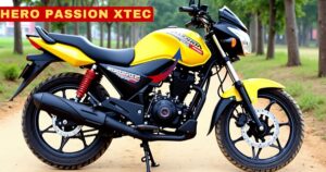 Hero Passion Xtec: शक्तिशाली इंजन और स्मार्ट टेक्नोलॉजी के साथ आपके लिए एक बेहतरीन बाइक