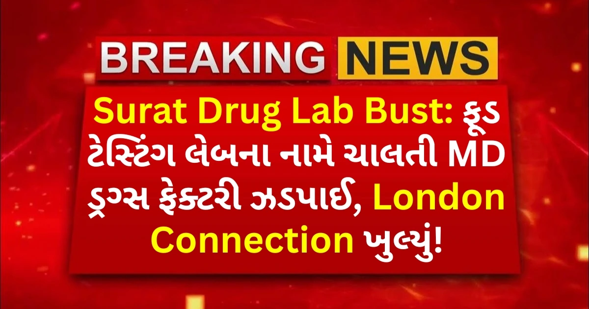 Surat Drug Lab Bust