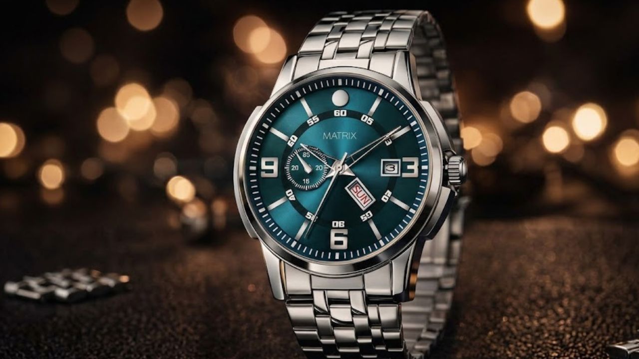 Roman Baagh Steel Watch