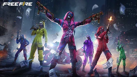 Official Free Fire character artwork by Garena