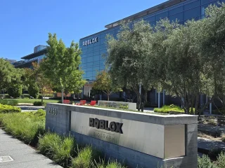 Exterior of a Roblox office building in San Mateo
